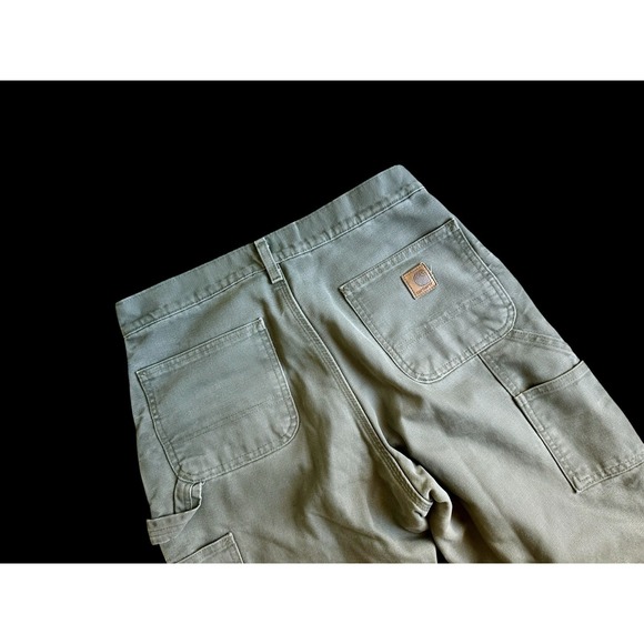 Carhartt MOS Vintage Duck Flannel-Lined Carpenter Utility Pants Sz 29.5x30 - Picture 3 of 11
